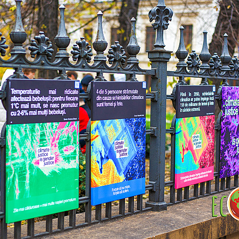 #ECOALITY: PRIMĂRIA CAPITALEI A DESCHIS EXPOZIȚIA FOTO „JUSTIȚIA CLIMATICĂ ESTE JUSTIȚIE DE GEN”